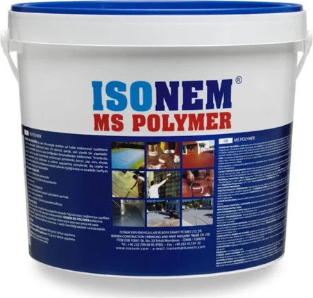 Isonem Ms Polymer %300 Elastik Su Yalıtım Boyası 18 kg Beyaz