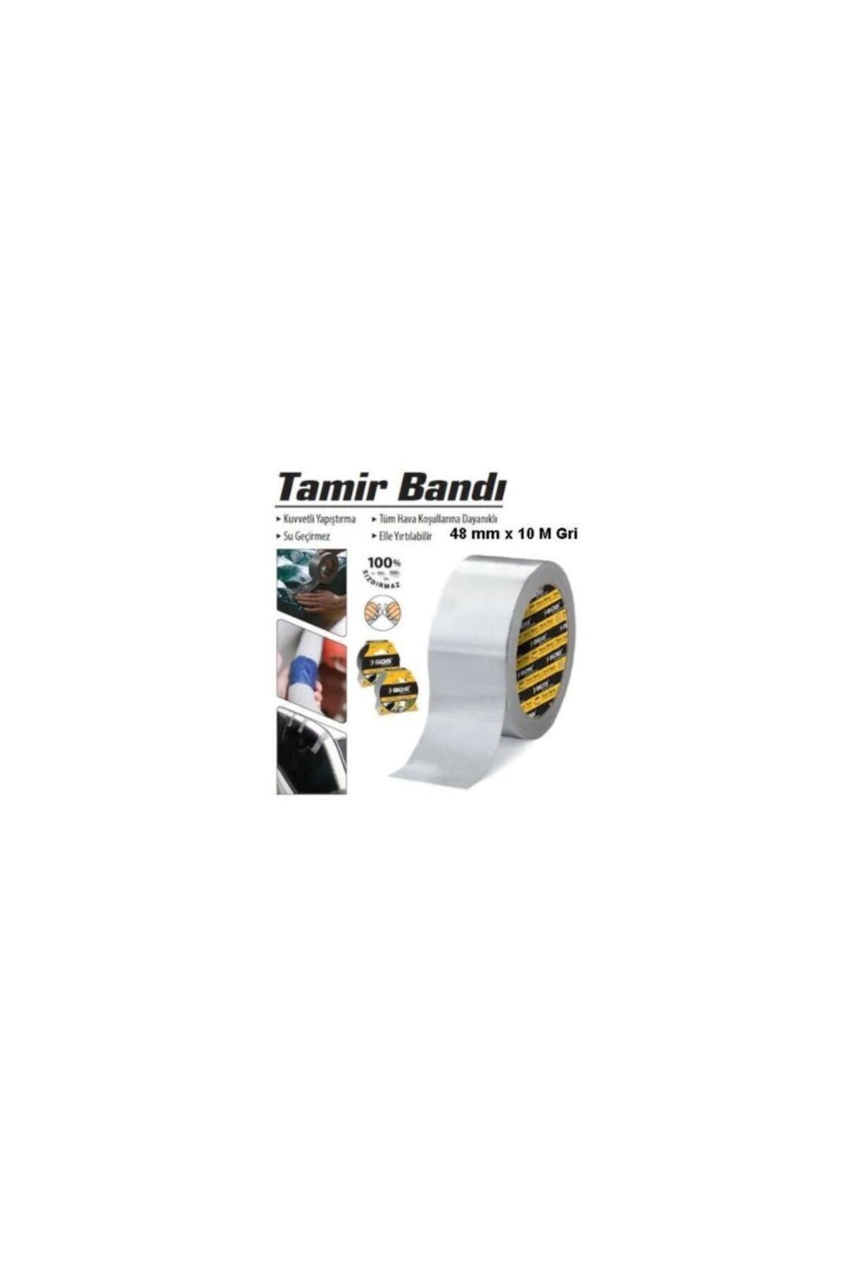 Tamir Bandı 10 Mt Renk Gri