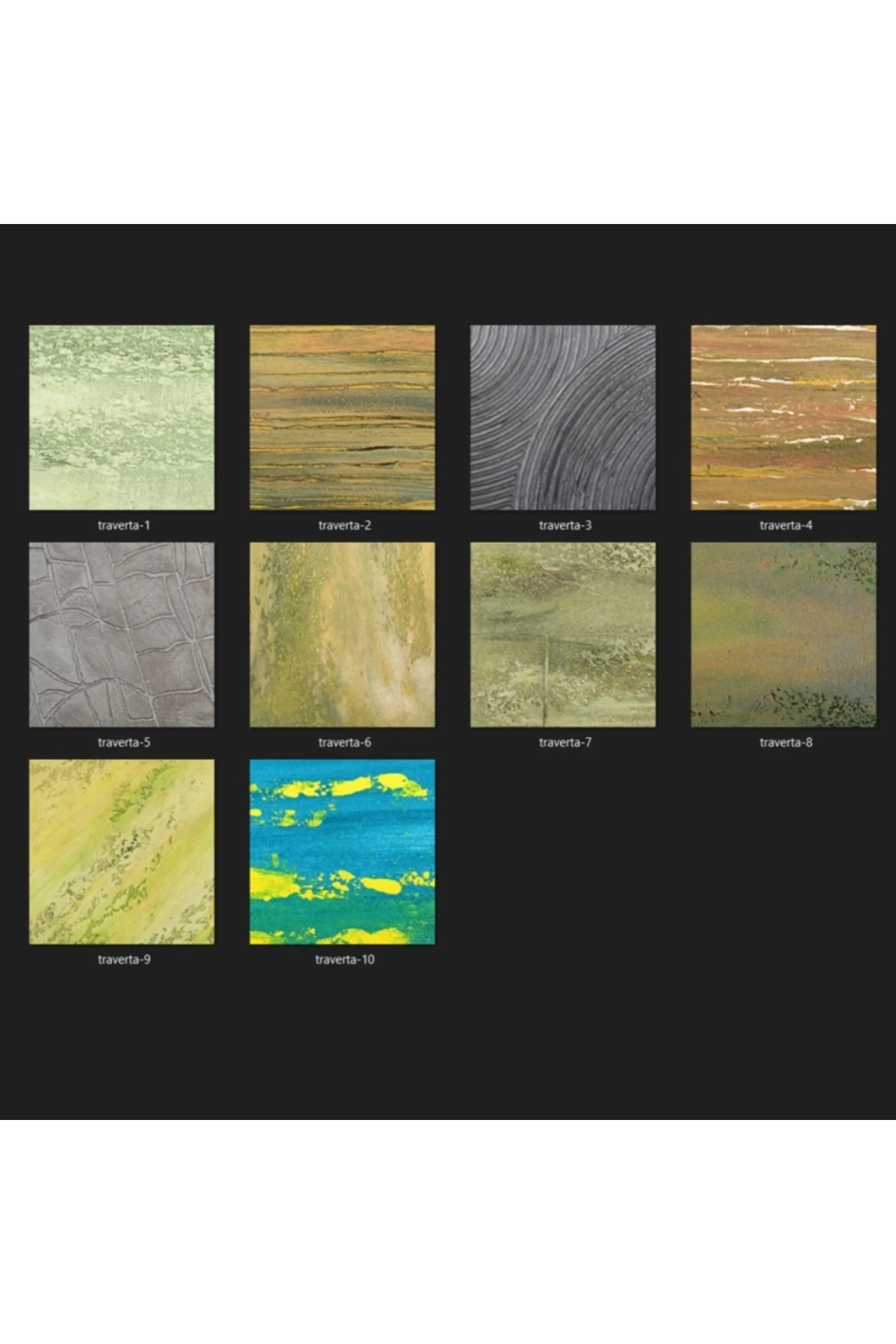 Nippon Traverta Doğal Taş Görünümlü Dekoratif Kaplama 25kg