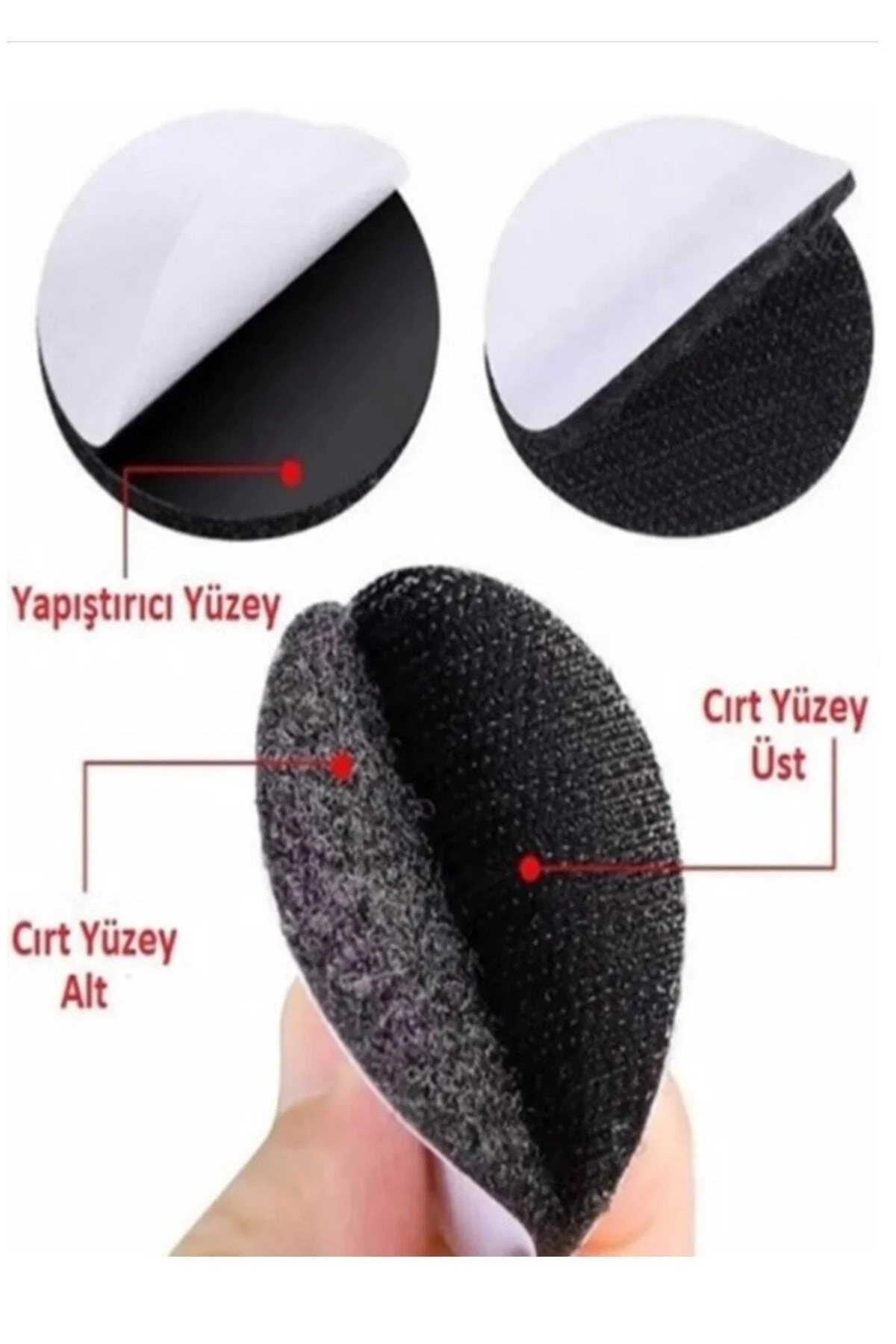 Pratik 10 Adet Halı Kilim Minder Nevresim Örtü Kaydırmaz Cırt Bant Seti Yapışkanlı Halı Kaydırmaz