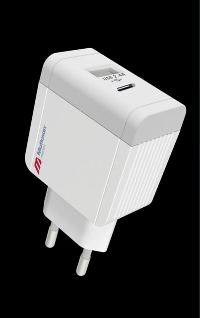 Usb+Type-C Fiş Adaptör 2,4A