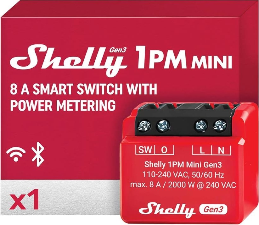 1PM Mini Gen3 Enerji Ölçer Röle