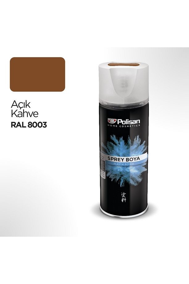 Plastik Yüzey Açık Kahve Sprey Boya 400 Ml