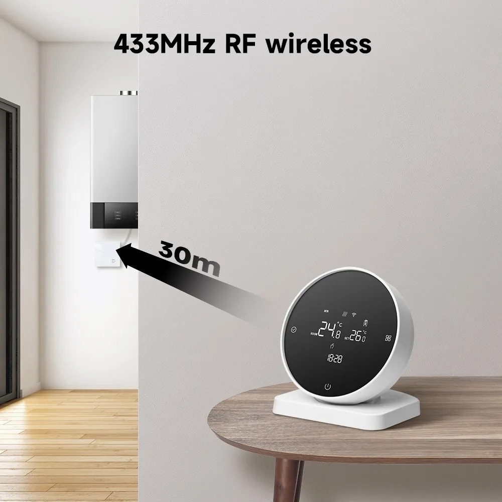BOT-R7W-X-WIFI KABLOSUZ ODA TERMOSTATI