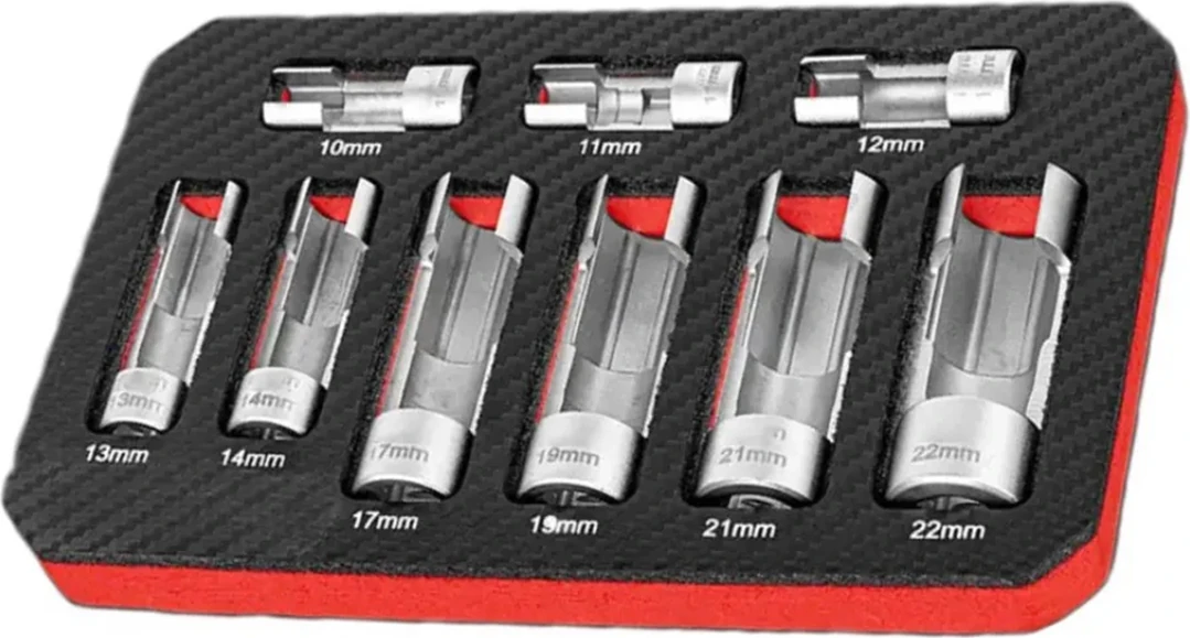 Açık Yağ Borusu Sökme Kolu Oluklu Oksijen Sensörü Anahtarı Yakıt Enjeksiyon Altıgen Onarım Aracı (Yurt Dışından)