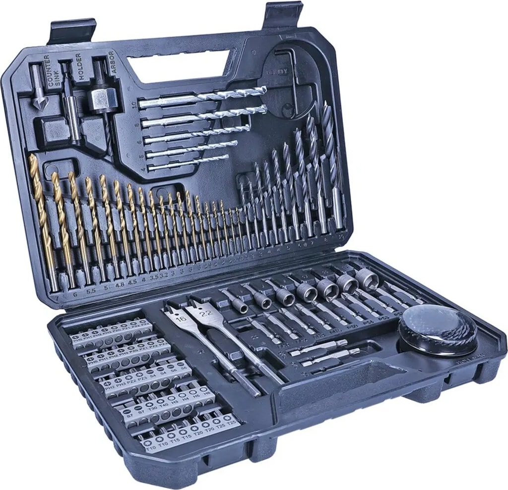BOSCH V-Line 103 Parça Matkap & Vidalama Karışık Aksesuar Seti - 2607017367