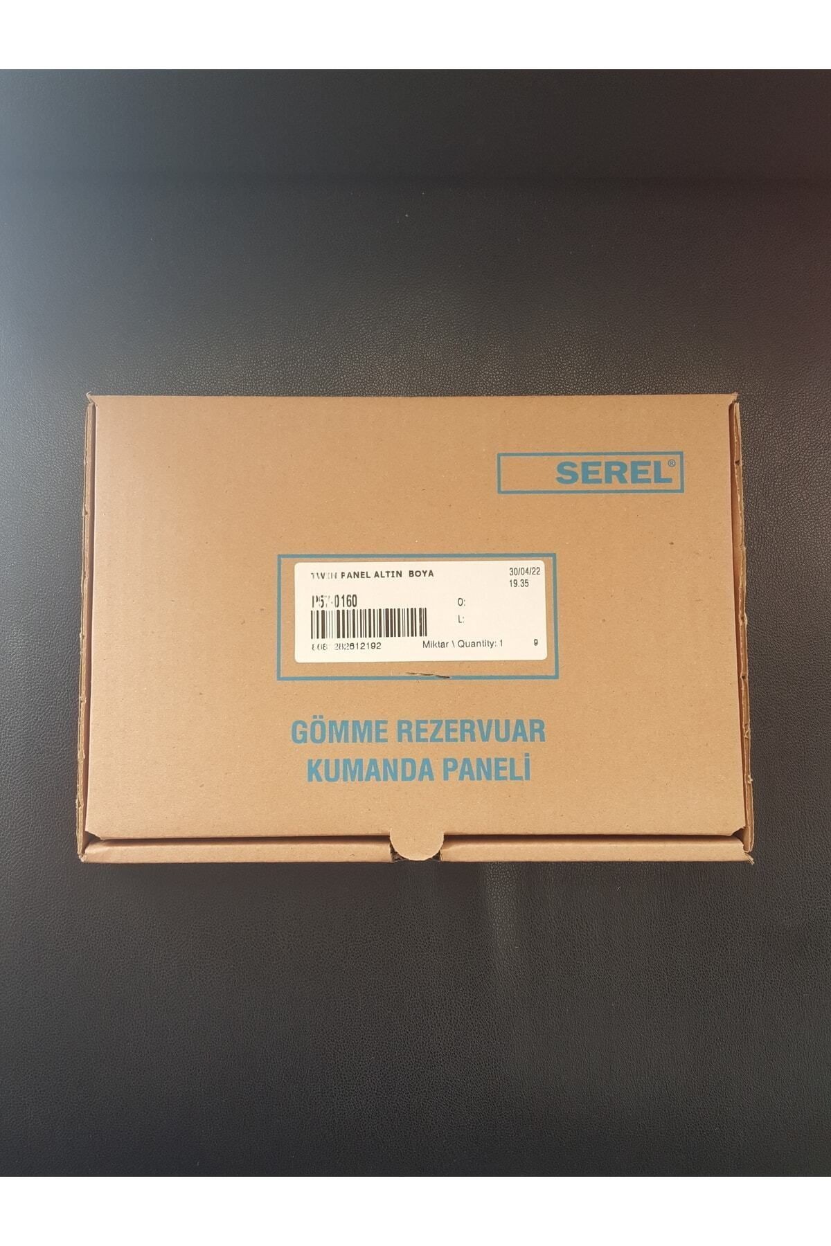 Serel Kumanda Paneli P57-0160 Altın Boyalı