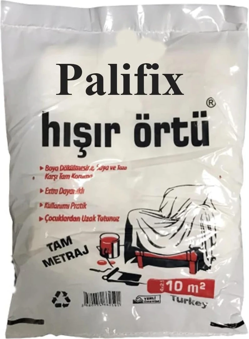 2 Adet Eşya Koruma Örtüsü Hışır Örtü Badana Örtüsü 10 M²