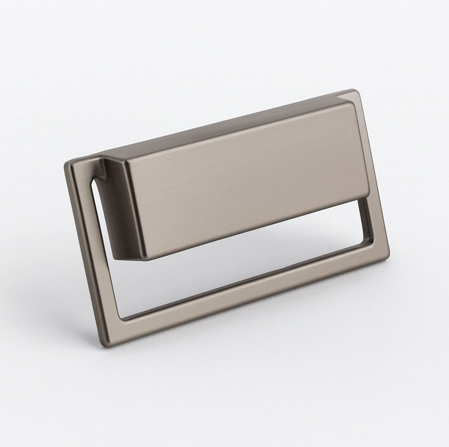 Marko Soft Füme Metal Gömme Mobilya Kulp Modern Dolap ve Çekmece Dayanıklı Dekoratif Kulplar