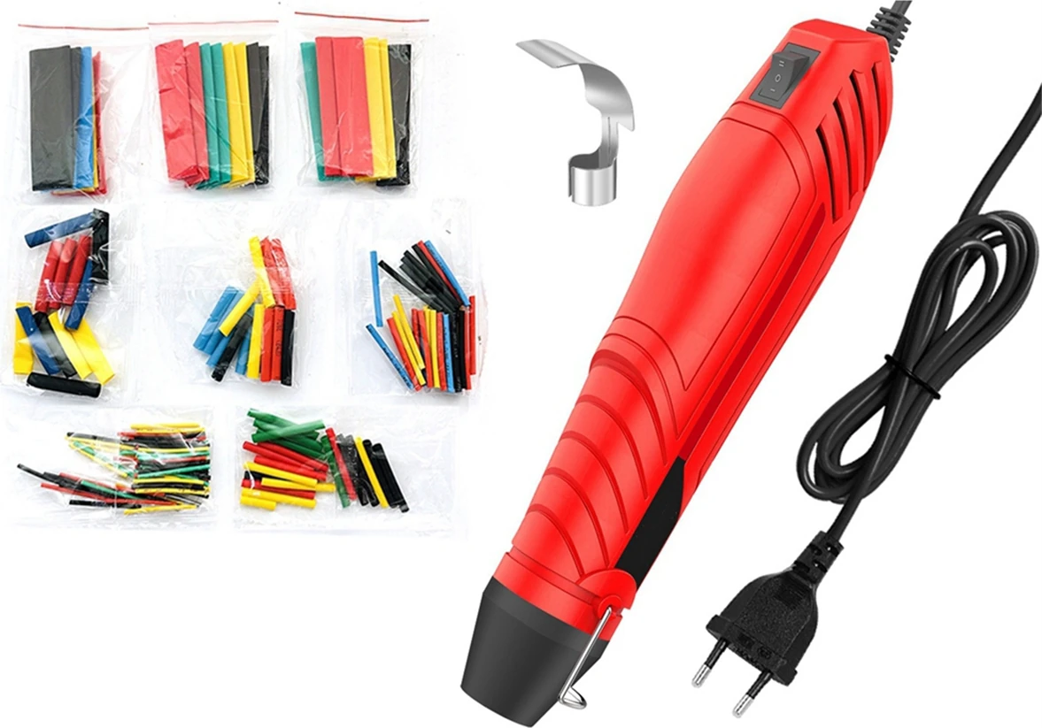 300W Sıcak Hava Aleti Dıy Lehimleme Sıcaklık Üfleyici Alet Elektrik Gücü Sıcak El Sanatları Için Büzüşen Boru Sarma Ab Fişi (Yurt Dışından)