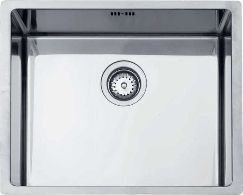 Be Linea 50.40 R15Tezgah Altı Evye, 1 Göz, Paslanmaz Çelik