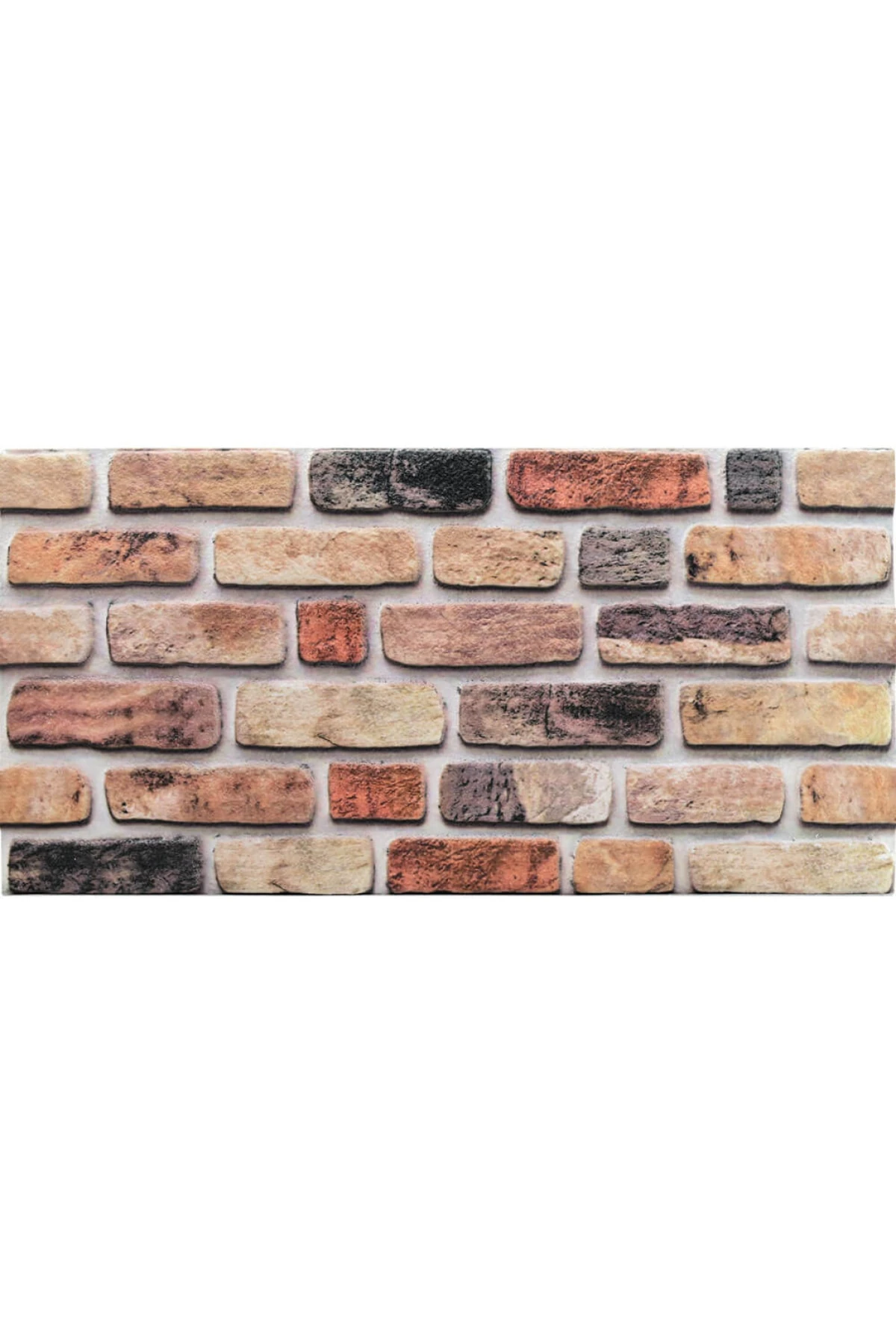 5 Adet X Tuğla Desenli 3 Boyutlu Renkli Strafor Köpük Duvar Kaplama Paneli (br-509)
