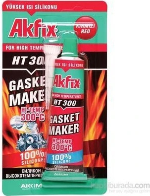 Silikon Rtv Yüksek Isı 50 Ml Kırmızı (1 Adet)