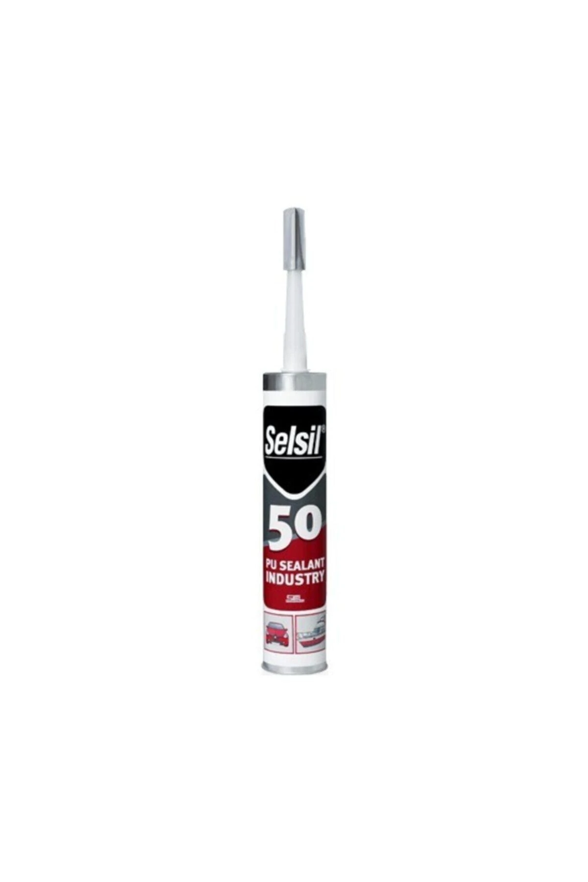 Pu Mastik 50 Shore A 280 Ml -kırmızı