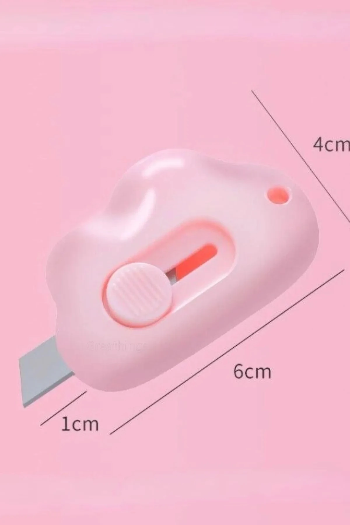 Mini Taşınabilir Çok Amaçlı Maket Kargo Açma Bıçağı Falçata 3'lü Set SHN-1191