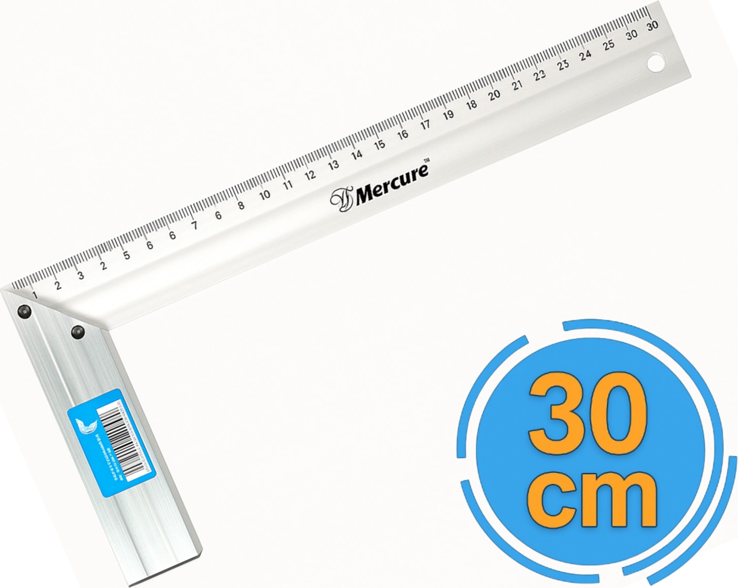 Alüminyum L Gönye 30 cm