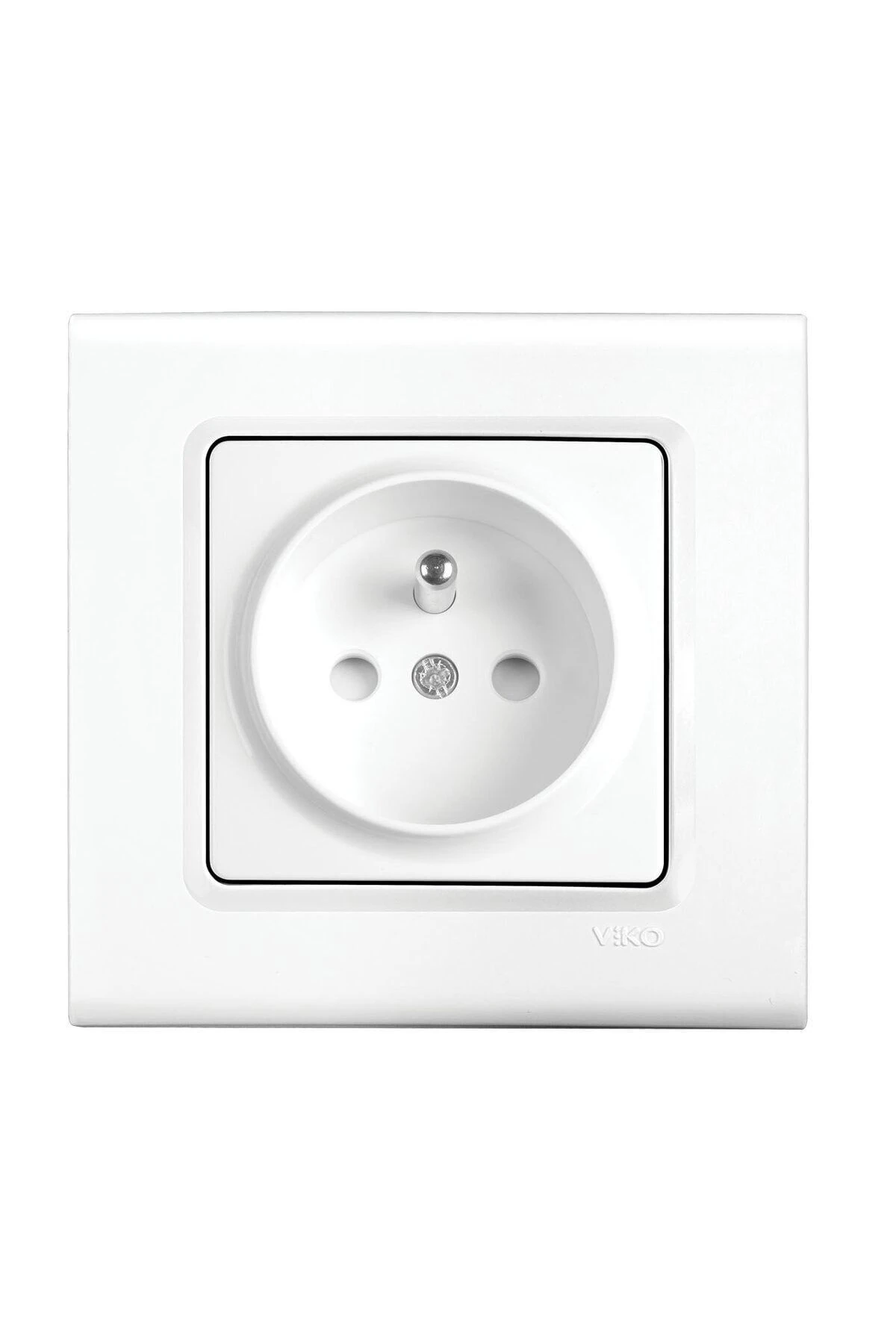 Viko Linnera Beyaz UPS Priz Çocuk Korumalı ÇERÇEVELİ