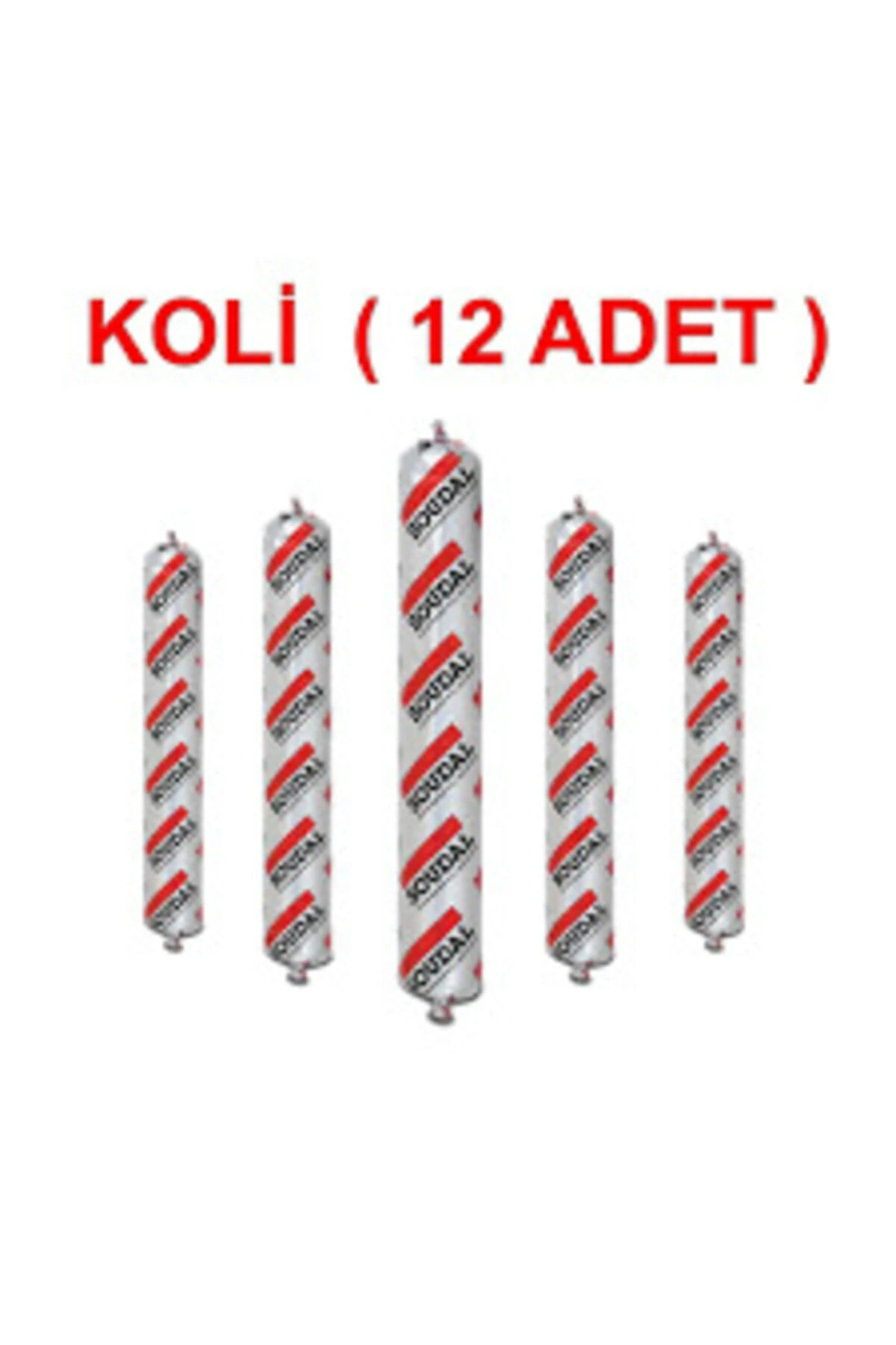 940 Fc Poliüretan Mastik Sosis Siyah Renk 600 ml Koli 12 Adet