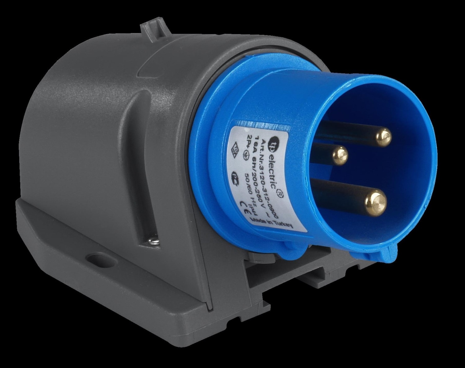 3X16A / Ip 44 - Duvar Fişi