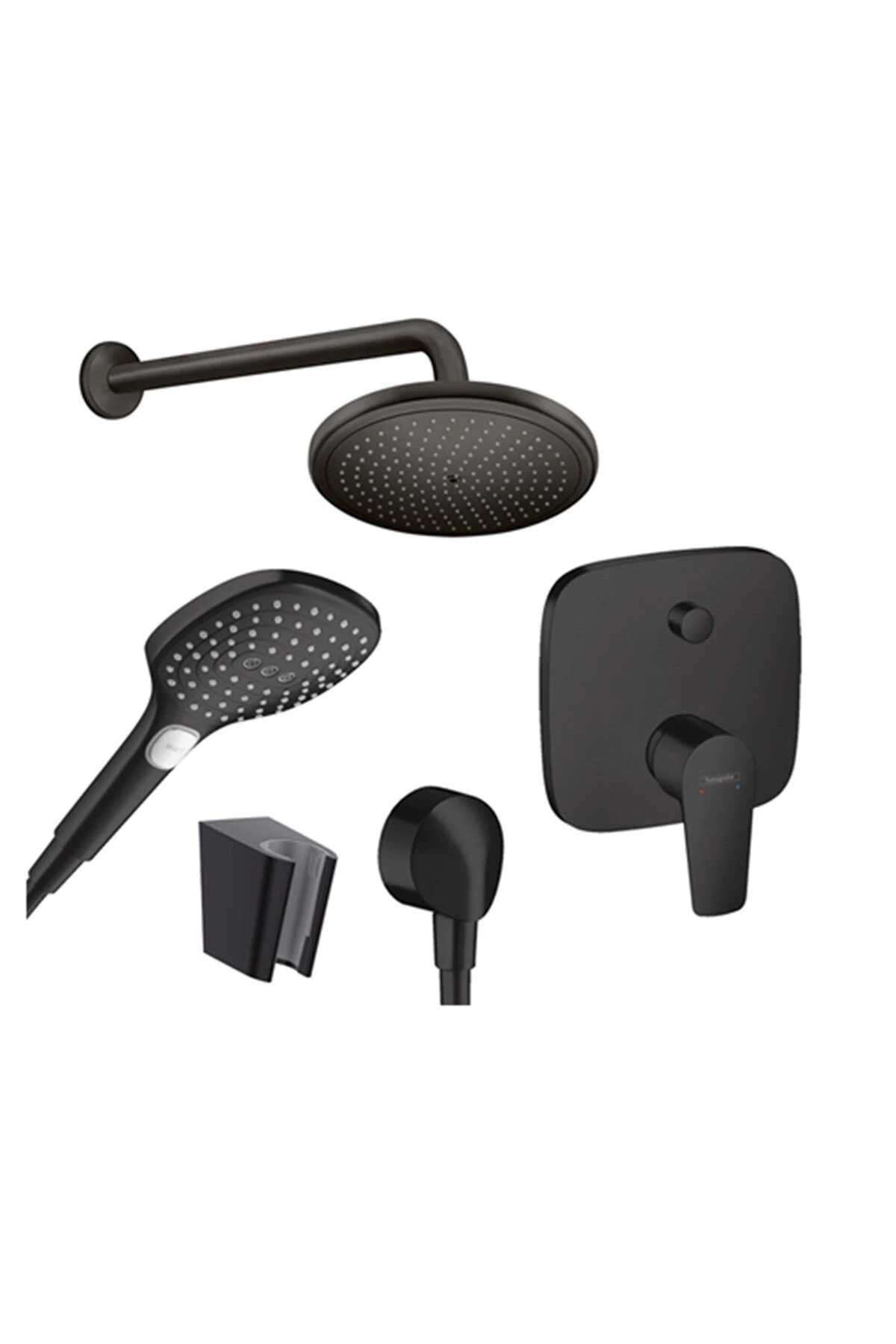 Talis E Ankastre Set Mat Siyah