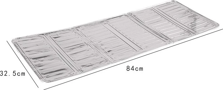 Ocak Kenarı Yağ Koruyucu Alüminyum Levha 32,5*84 cm