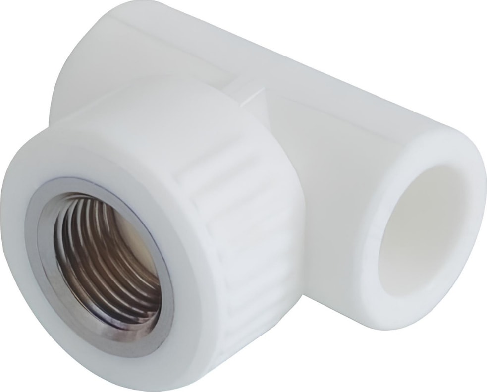 DİŞİ TE Q20X1/2X20 PP BEYAZ