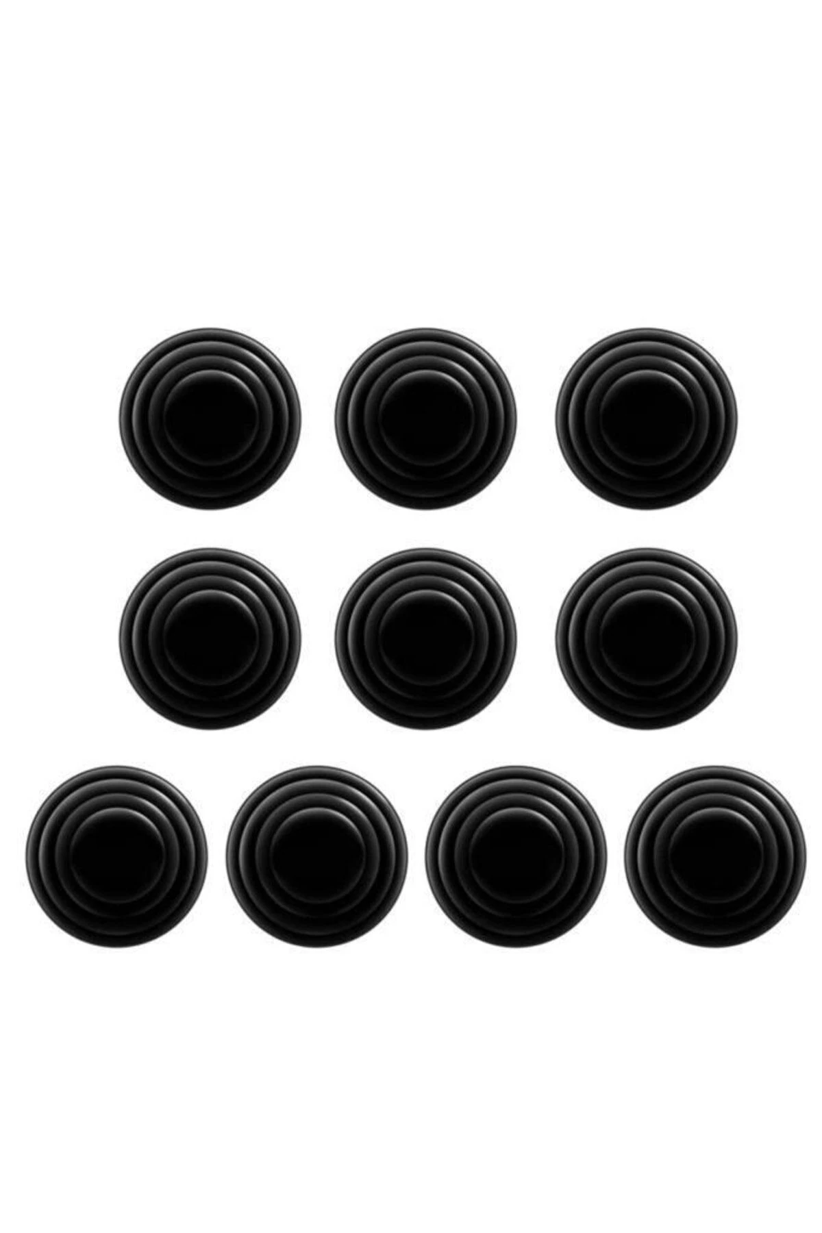 10 Adet Araba Kapı Ses Ve Gürültü Önleyici Conta Kaput Bagaj Darbe Emici Ses Yalıtım Izolasyon Pedi