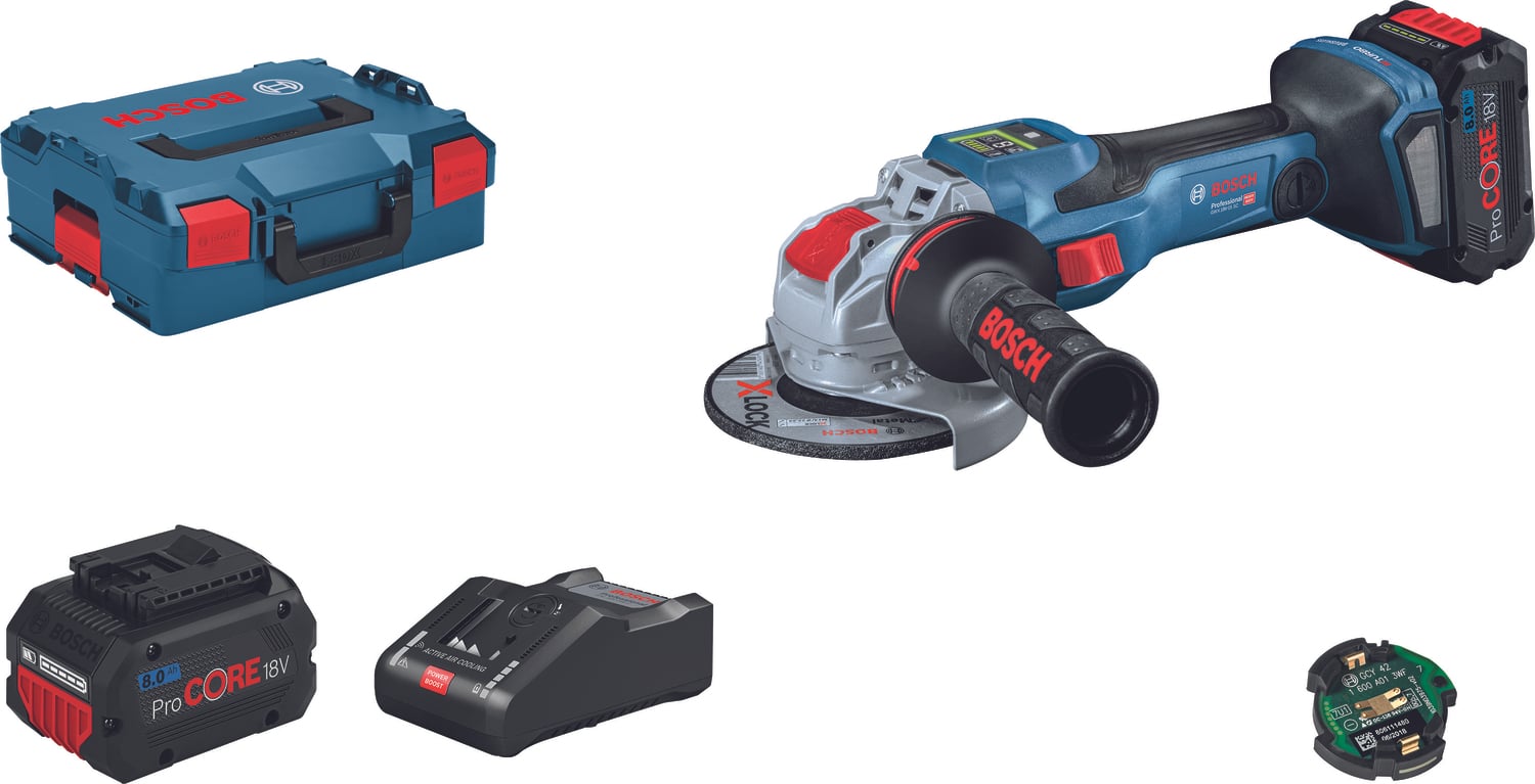 Professional GWX 18V-15 SC X-LOCK 18V-8 18 Volt 8,0 Ah Taşlama Makinesi