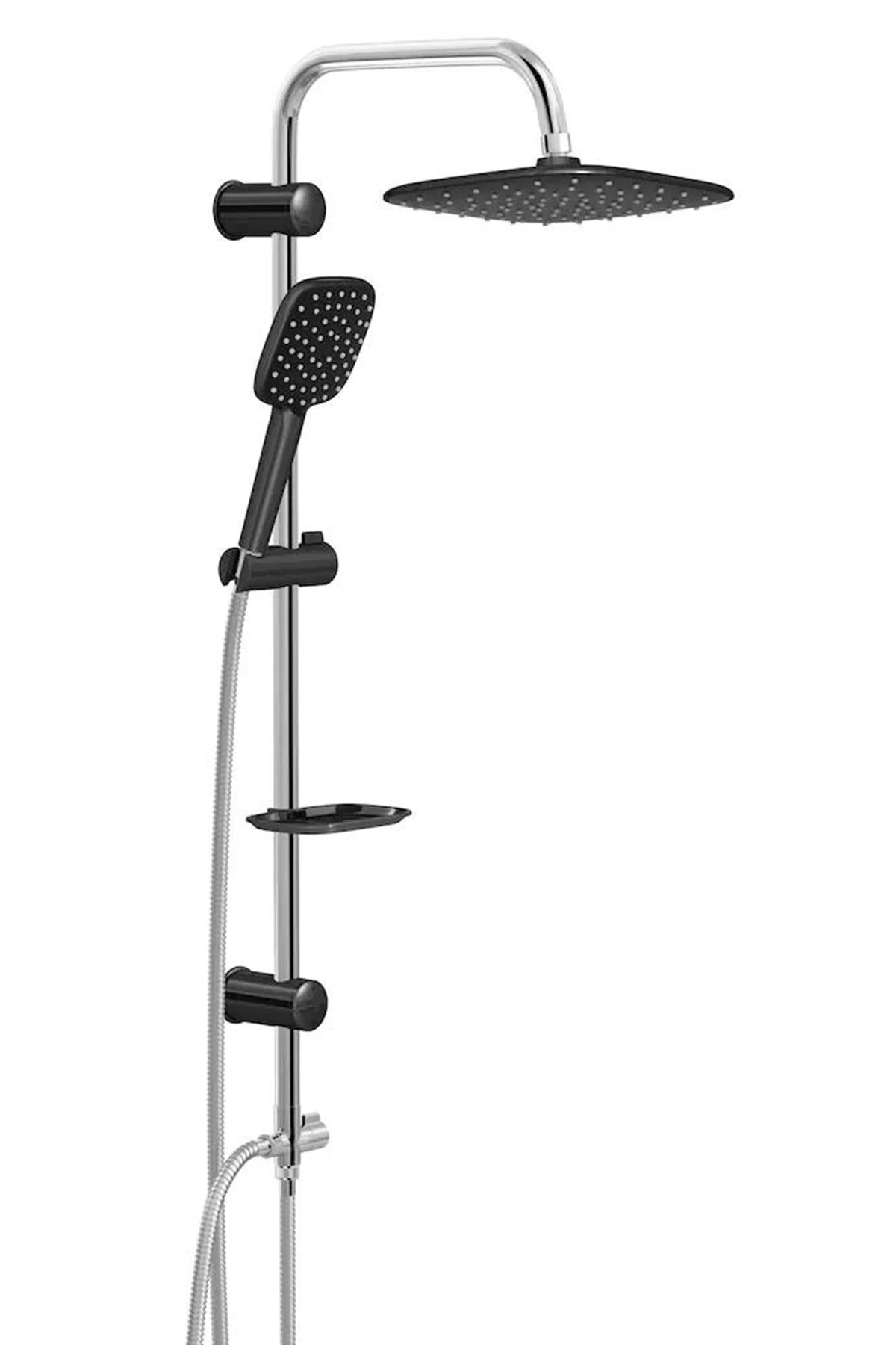 Win S Banyo Batarya,valtemo Krom Siyah Tepe Duş Takımı