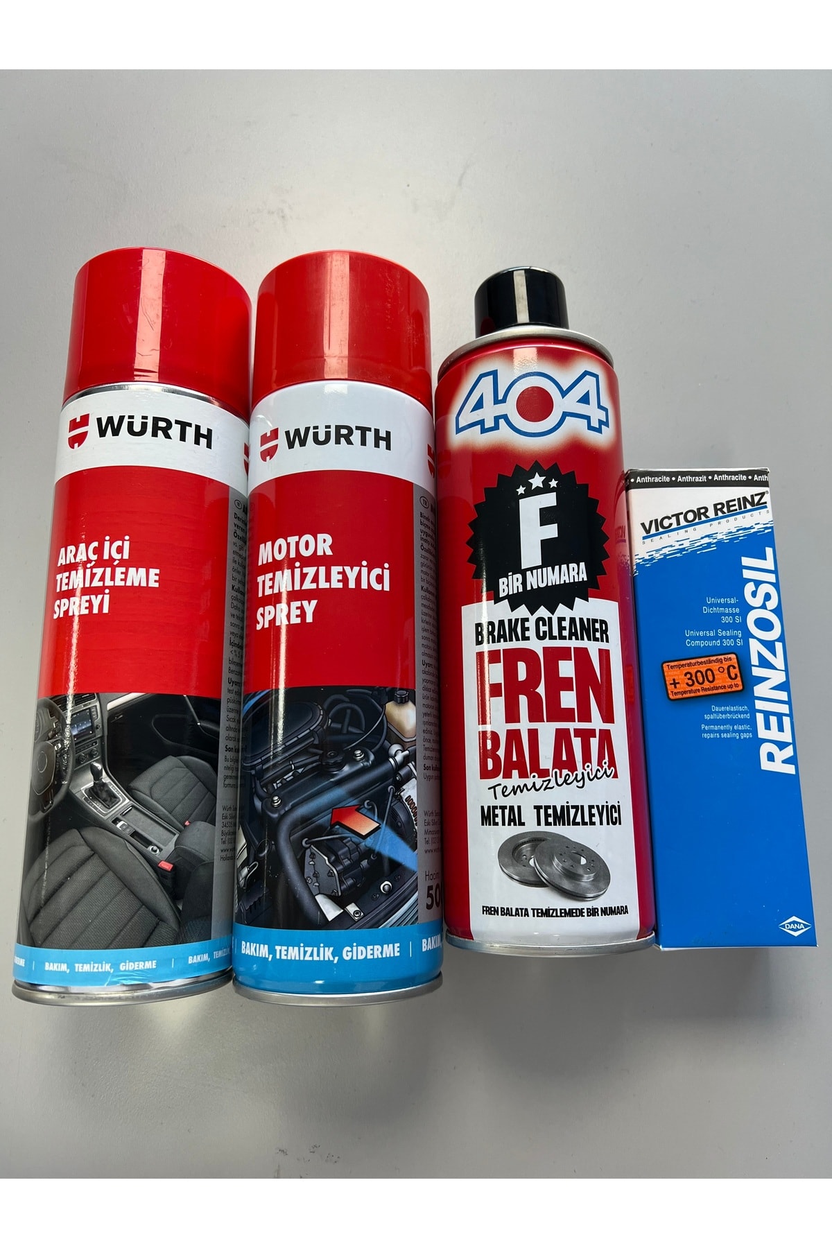 Araç I?çi? Temi?zleme, Motor Yüzey Temi?zleme, Sivi Conta,balata Sprey 4 Lü Set