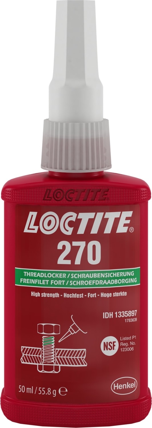 LOCTİTE 270 Sökülmez Vida Sabitleyici 50 ml