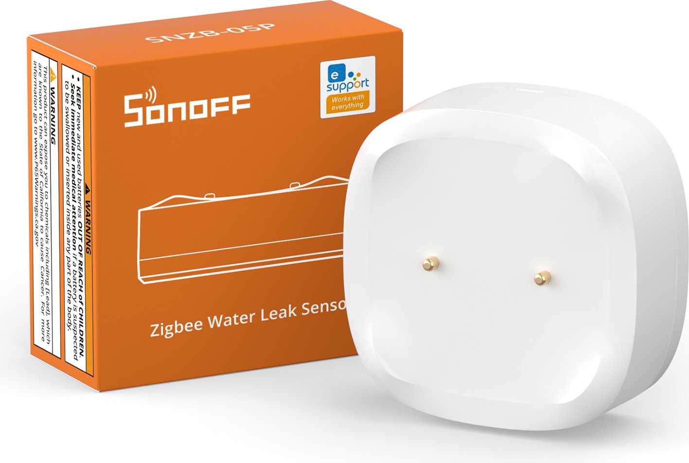 SNZB-05P Zigbee Su Kaçak Sensörü