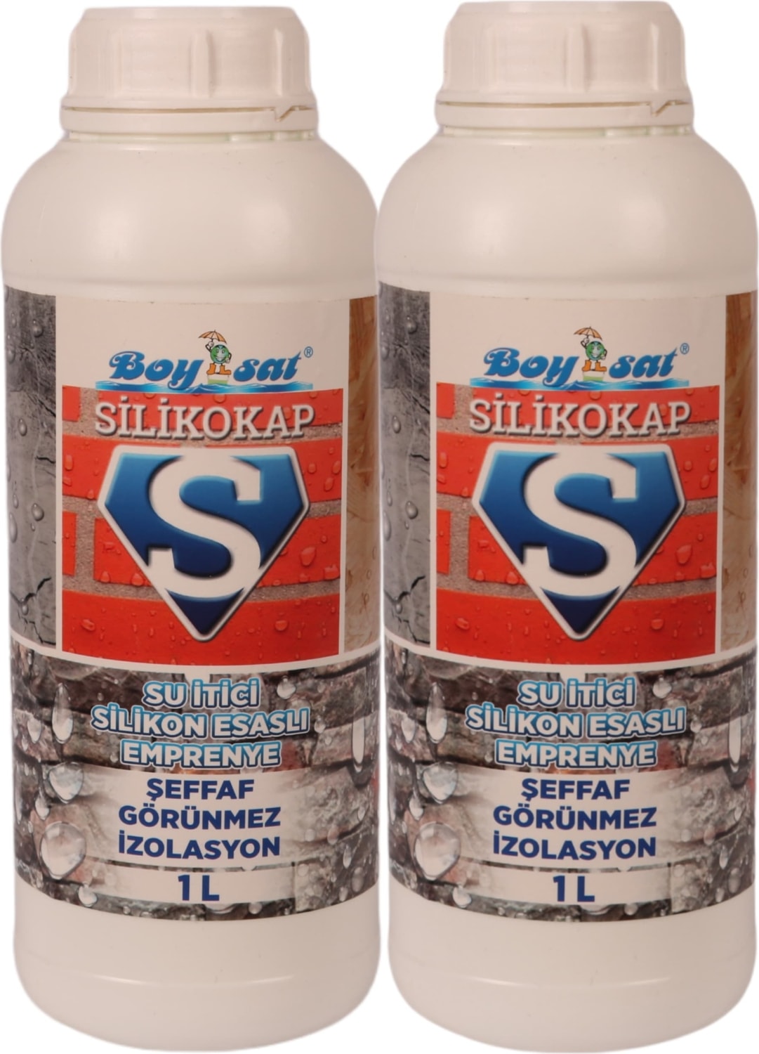 Avantajlı Kampanya 2 Lt Silikokap Şeffaf Su Izolasyonu 1 Lt x 2 Adet