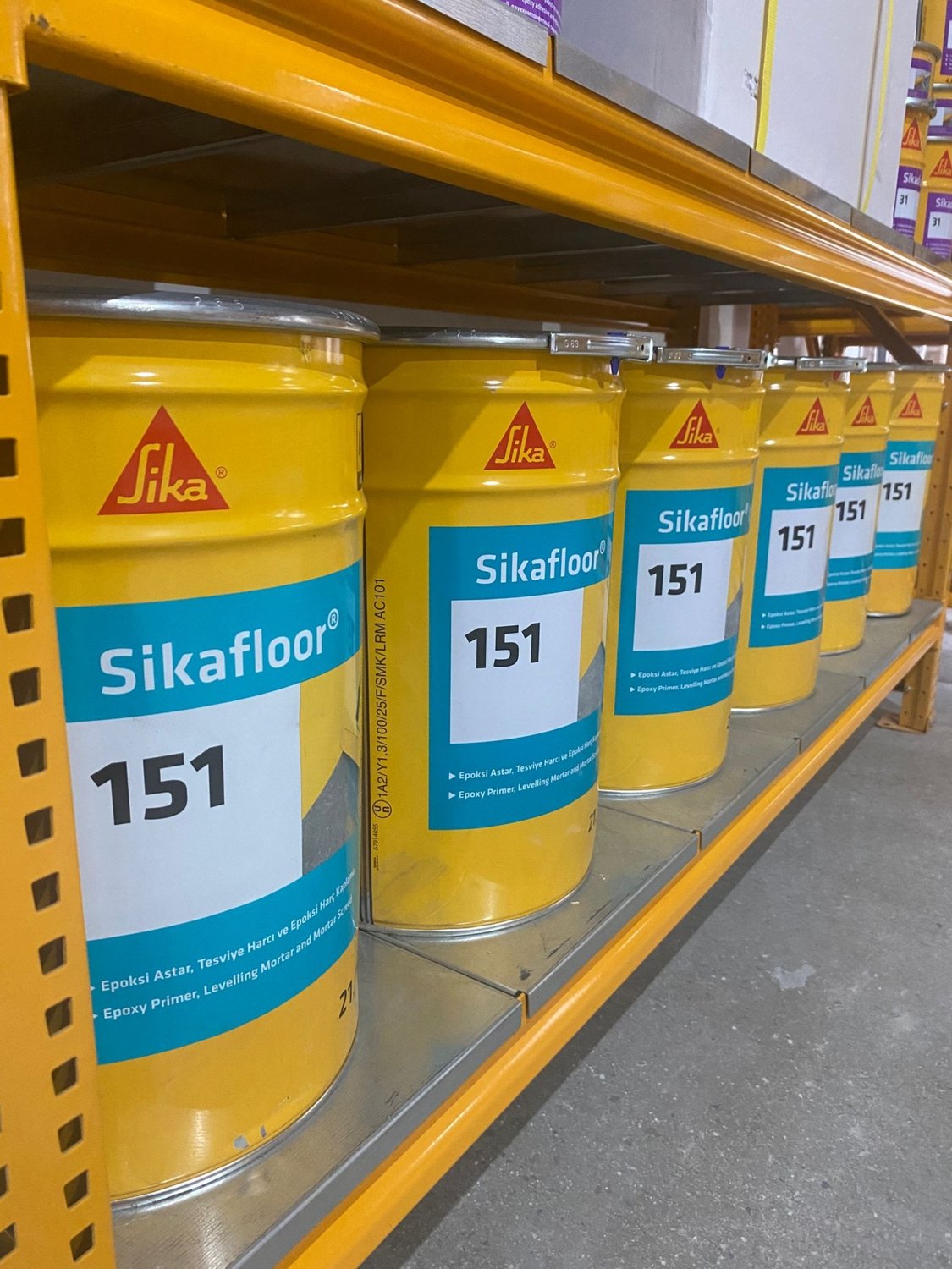 FLOOR-151 Epoksi Astar, Tesviye Harcı ve Epoksi Harç Kaplama 25KG Teneke