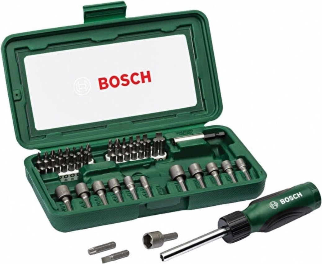 BOSCH Gsb 120 Li Darbeli Vidalama (Tek Batarya),bosch 46 Parça Cırcırlı Tornavida Seti ve Metre