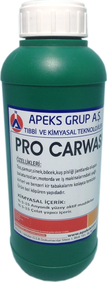 Köpüklü Oto Yıkama Şampuanı Procar Wash 1 kg