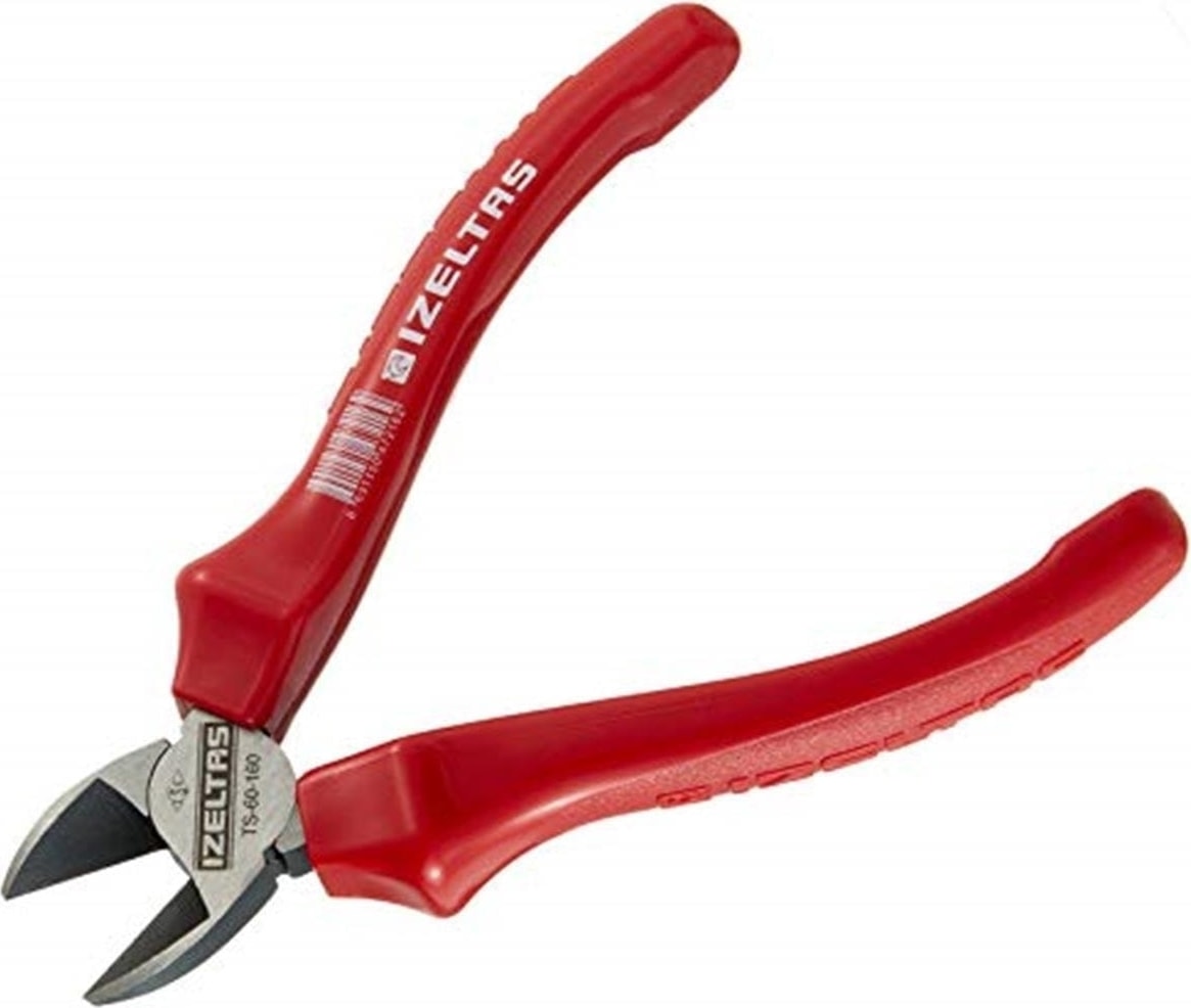 Yan Keski Opak Seri, Kırmızı, 160 mm