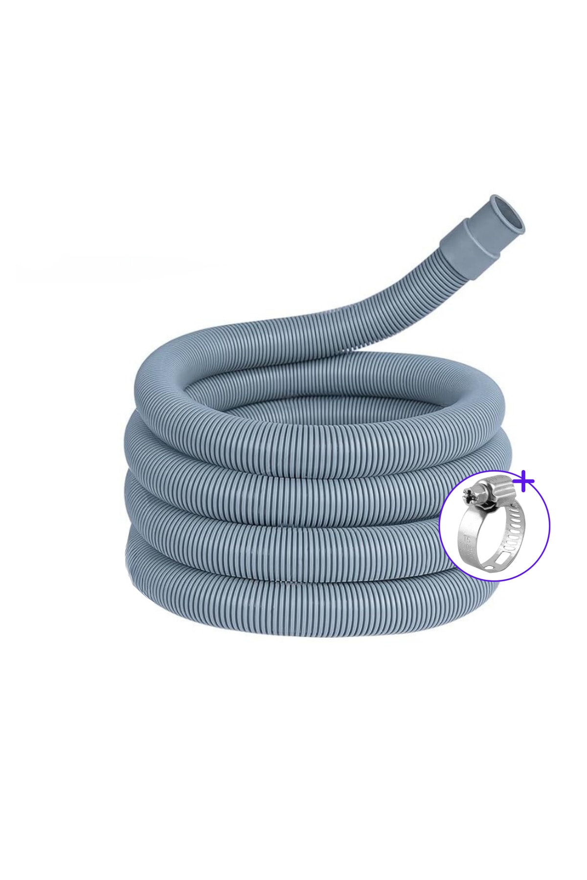 Çamaşır Ve Bulaşık Makinası Için Körüklü Pis Su Tahliye Hortumu 3 Metre