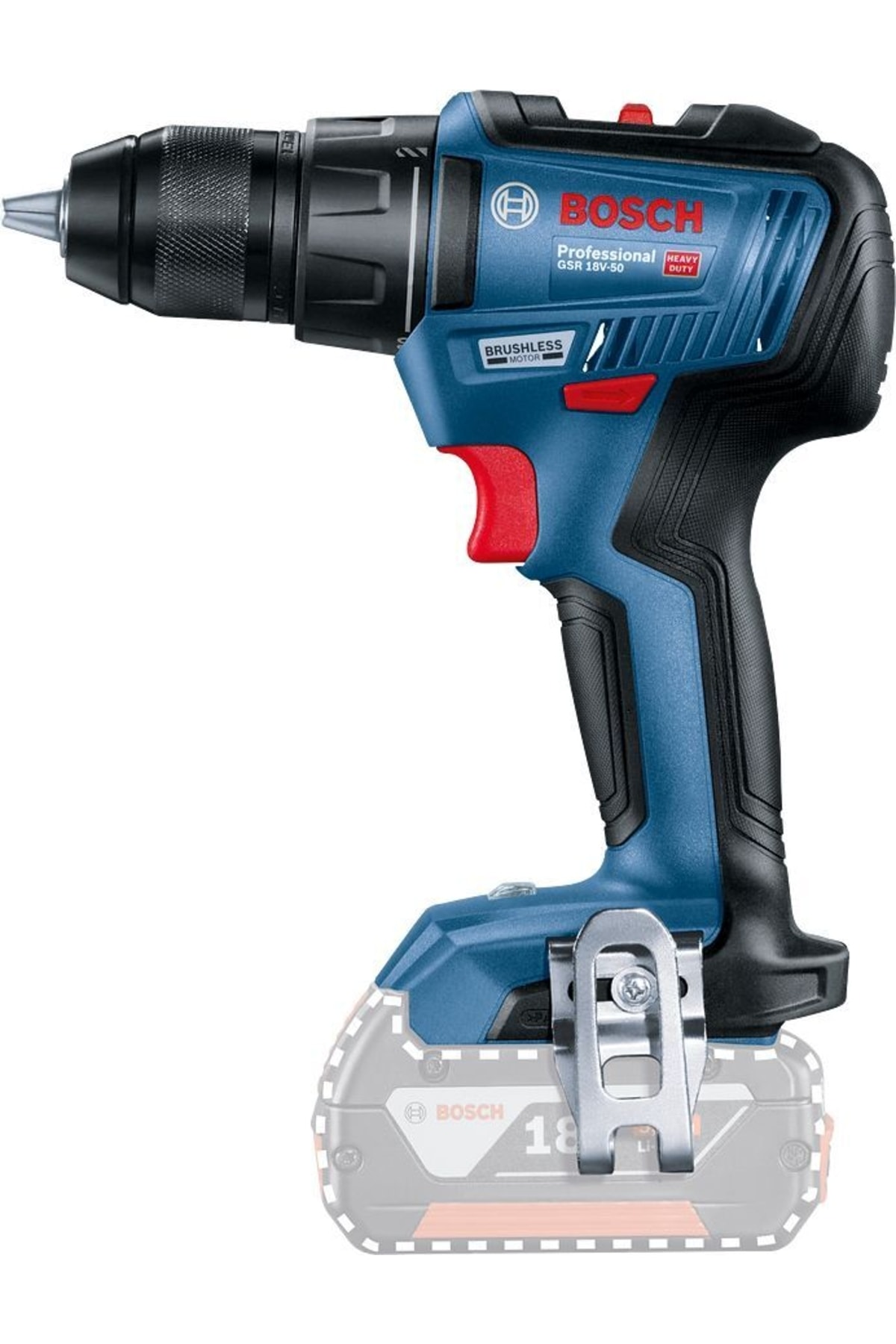 BOSCH Professional Gsr 18v-50 Solo Makine