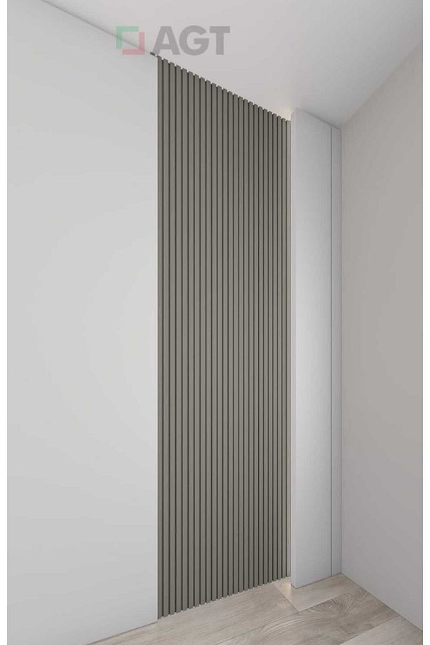Kargo Bedava Antalya Yıldız Duvar Lambri Profili Lb 3771 Soft Touch Kaya Gri