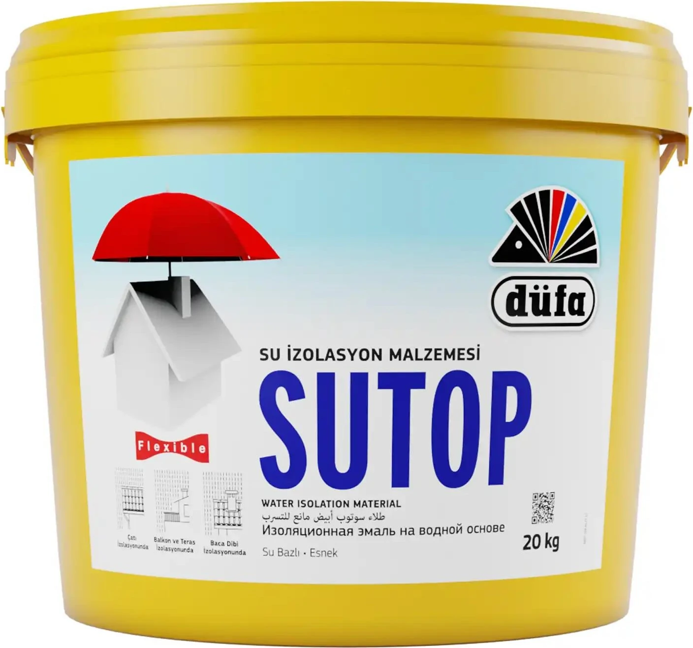 Sutop Su Kesici Boya Beyaz 20 kg