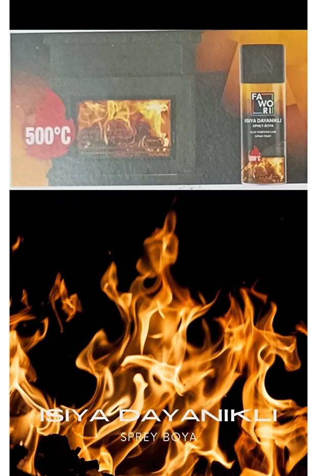 Isıya Dayanıklı Sprey Boya