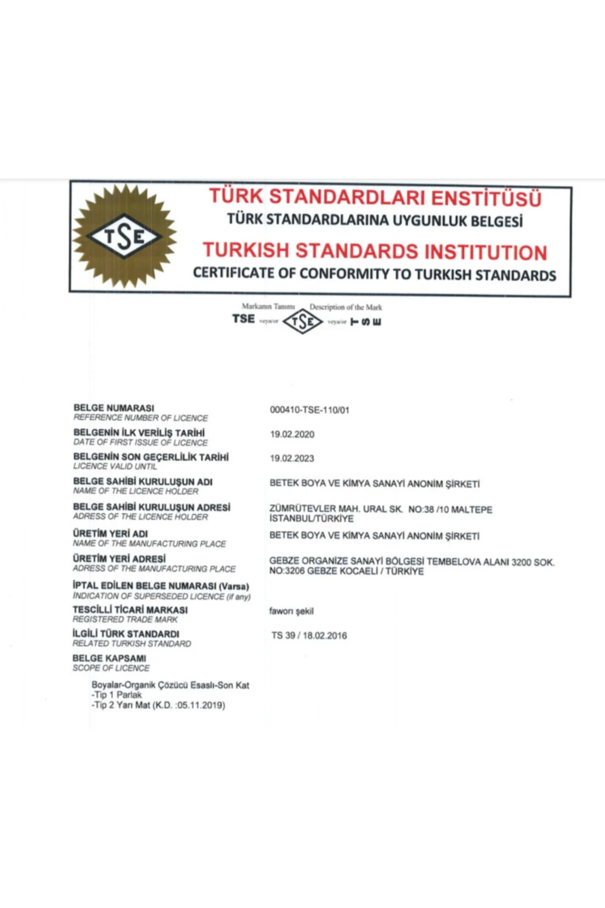 Plastik Iç Cephe Boyası 3.5 kg Fildişi