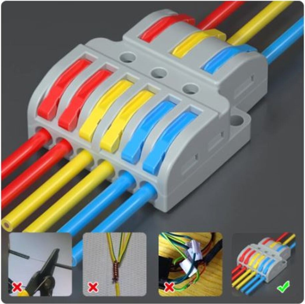 IC-272A Mandallı Buat Klemensi Hızlı Açkapa CH-633 10LU Paket