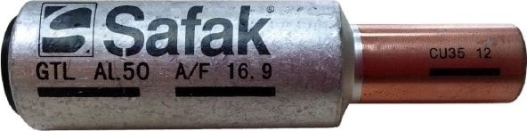 AL70/CU35 Bimetal Bakır-Alm Ek Muf