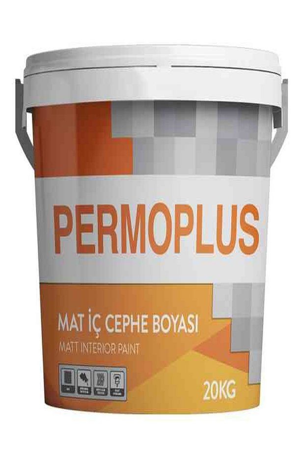 Permoplus Plastik Mat Iç Cephe Boyası Keten