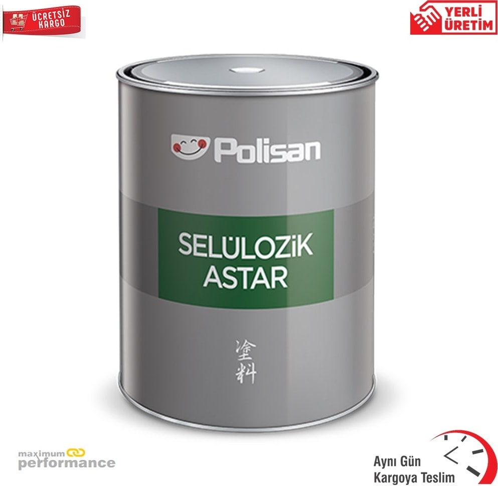 Selülozik Astar Beyaz 2 Litre
