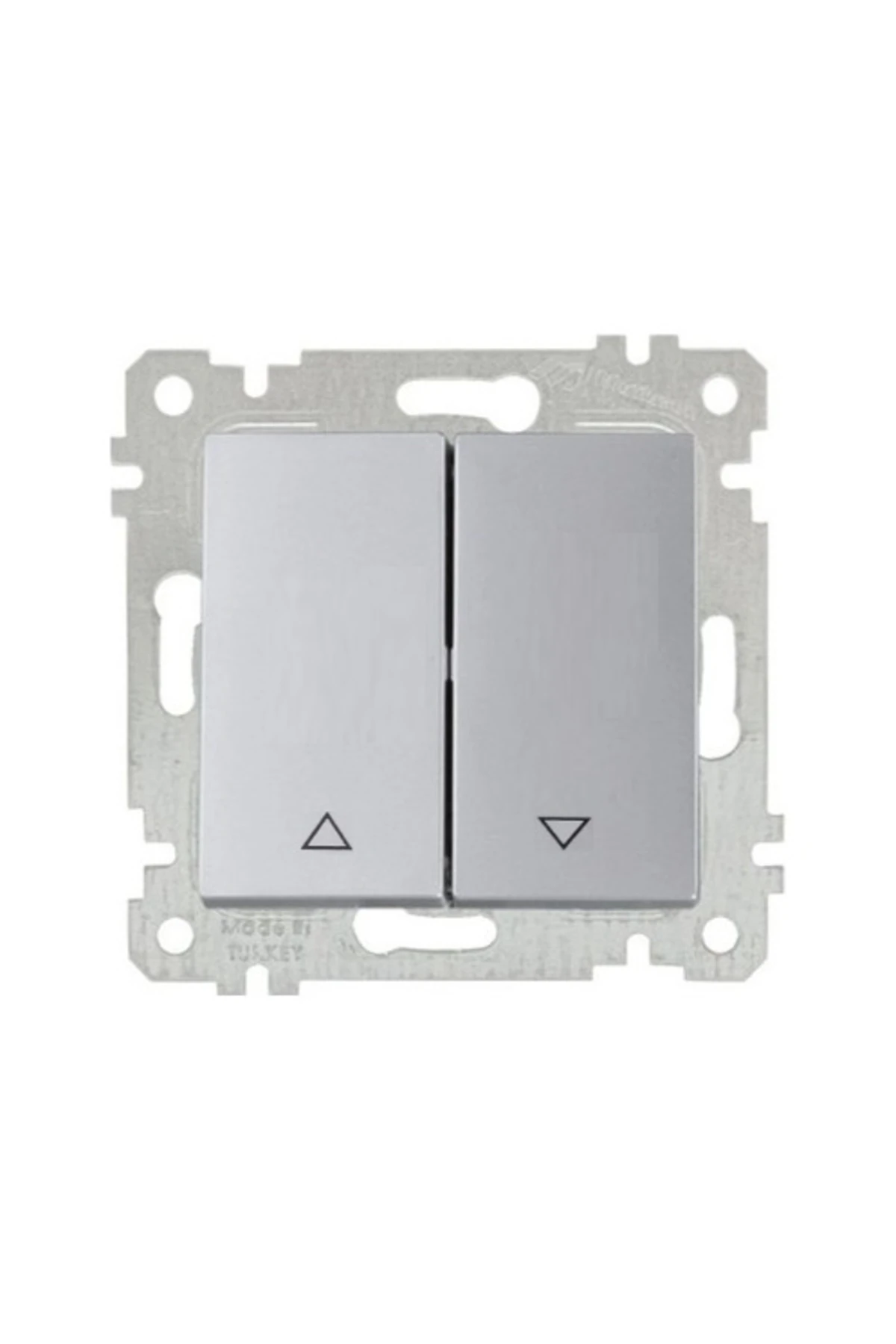 LİNNERA MEK.TUŞ JALUZİ ANAHTARI (VİDALI) GÜMÜŞ