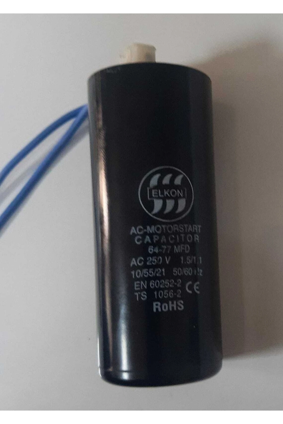 Kapasitör 64-77 Uf Ac Motor Start (Başlatma Kapasitörü)