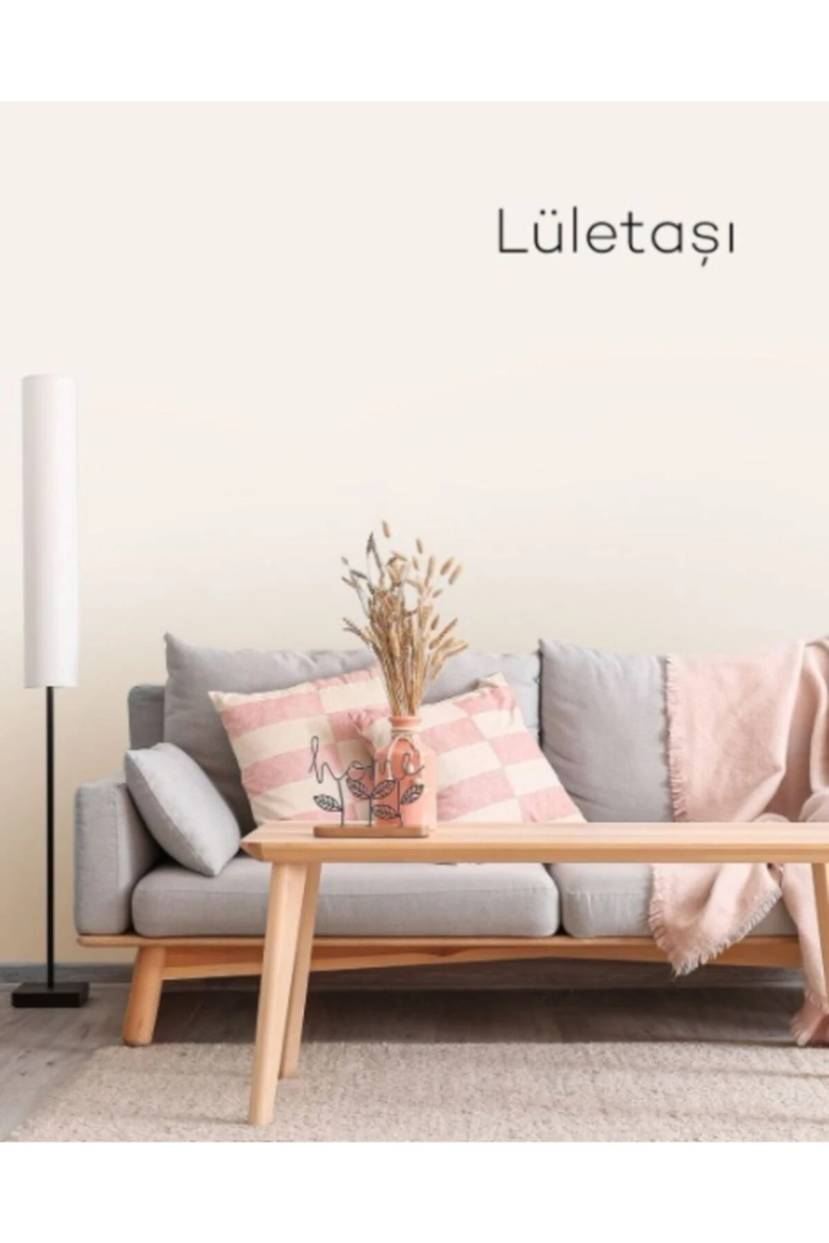 Filli Alpina Life 2.5lt Renk: Lületaşı + Kendinboya Seti Doğal Mat Iç Cephe Boyası